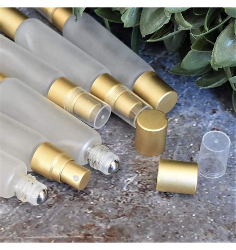 Стеклянный флакон спрей-роллер 10 мл.