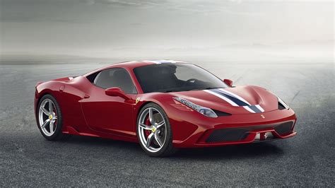 Red Ferrari 458 Italia Hd Wallpaper Wallpaper Flare