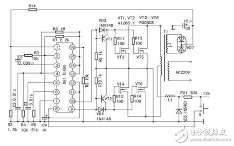 Tl494工作原理图解（引脚功能内部结构参数及开关电源电路） 全文 应用电子电路 电子发烧友网