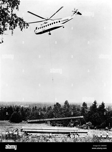 American Sikorsky S-61 helicopter Stock Photo - Alamy