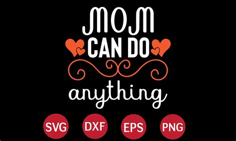 Mom Can Do Anything Svg Graphic By Svg Shop · Creative Fabrica