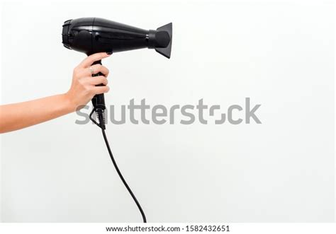 5 872 Women Holding Hair Dryer Images Stock Photos Vectors