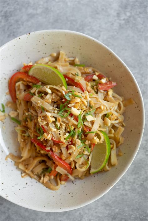 15 Minute Pad Thai Recipe Sky Valley Thai Peanut Sauce