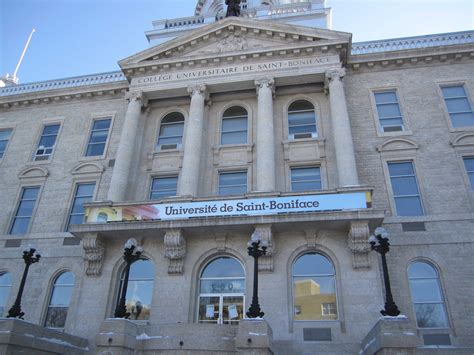 Changes for Université de Saint Boniface The Manitoban