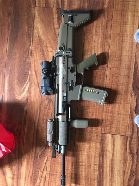 Sold Tokyo Marui Ngrs Recoil Shock Scar L Mk Hopup Airsoft