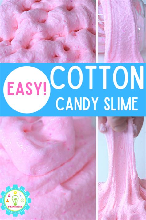 Easy Cotton Candy Slime Recipe That Looks Almost Good Enough To Eat