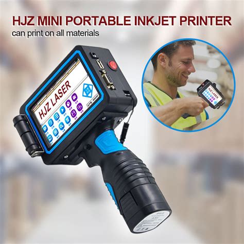 Portable Handheld Expiry Date Online Coding Etching Thermal Inkjet