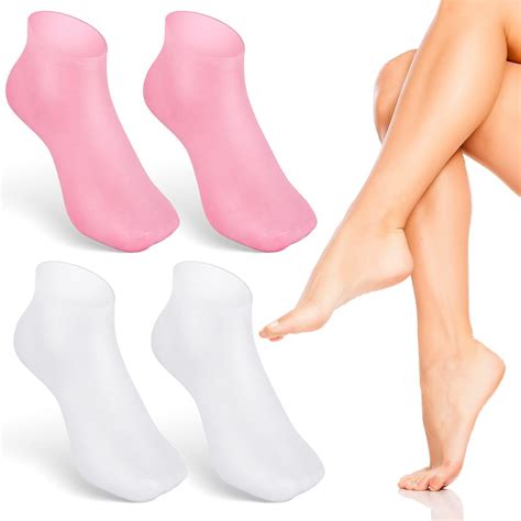 Amazon Silicone Socks For Women Moisturizing Foot Socks Soft