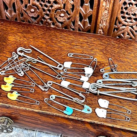 Large Vintage Diaper Pin Etsy