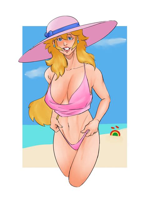 Rule 34 1girls Artist Request Beach Big Breasts Blonde Hair Blue Eyes Breasts Busty Cataquack