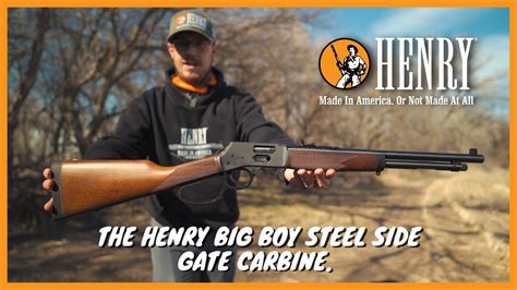 The Henry Big Boy Steel Side Gate Carbine YouTube