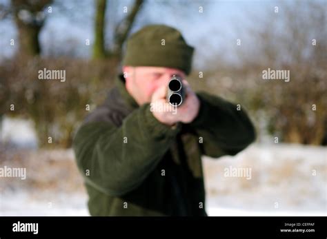 Over and Under Shotgun Stock Photo - Alamy