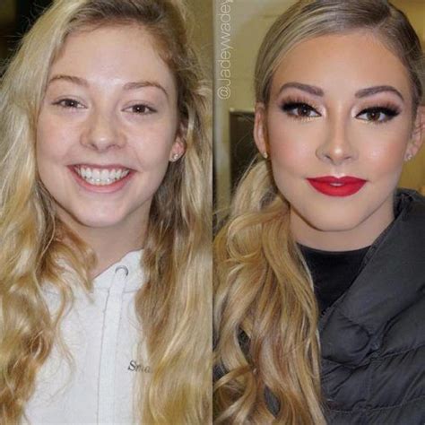 40 Incredible Before And After Makeup Transformations Celebrity Makeup Transformation