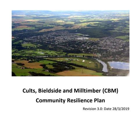 Community Resilience Plan Cults Bieldside And Milltimber Community Council