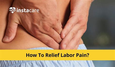 How To Relief Labor Pain