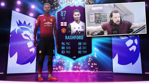 87 Rated Potm Marcus Rashford Sbc Fifa 19 Ultimate Team Youtube