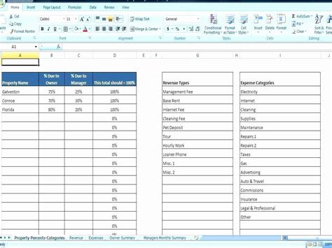 50 Personal Income And Expense Spreadsheet