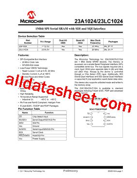 Lc I Datasheet Pdf Microchip Technology