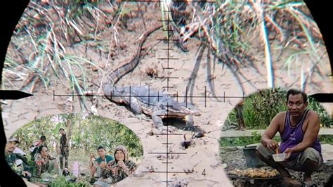 Berburu Biawak Babon Bersama Sniper Kentir Reginatriamanda