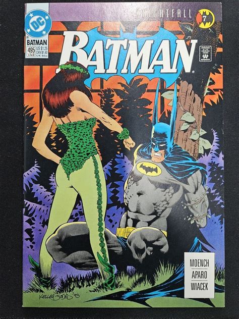 Batman #495 Nm- Poison ivy 1993 DC Comics | Comic Books - Modern Age, DC Comics, Batman ...