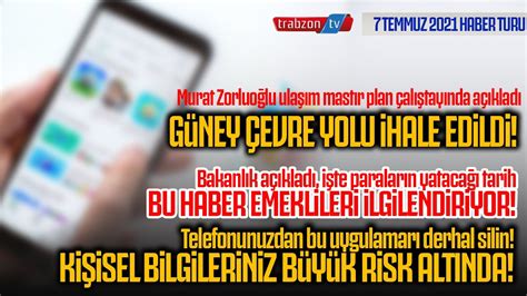 Trabzontv 7 Temmuz Haberturu Aşı olmayanlara kısıtlama gelecek mi