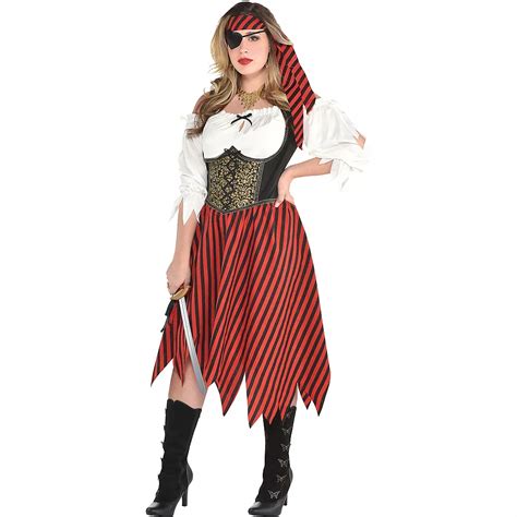 Womens Beauty Pirate Costume Plus Size Party City Canada