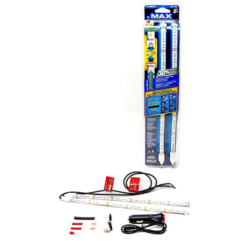 Alpena Max Led Light Strip Kit 2x12 Strips 12v Power Blue