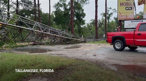 Powerful Storms Pummel Parts Of Florida Thousands Lose Power