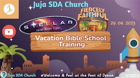 Juja Sda Church Vbs Sabbath Youtube