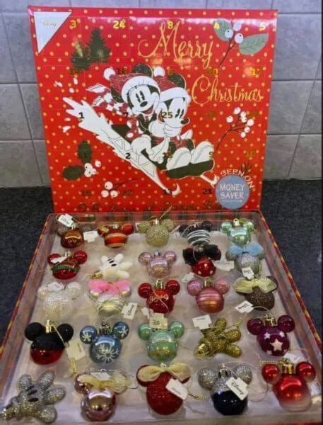 Countdown To Christmas With This Disney Ornament Advent Calendar