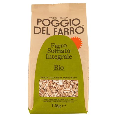 Farro Riso Soffiato Bio Poggio Del Farro Gr Tigros