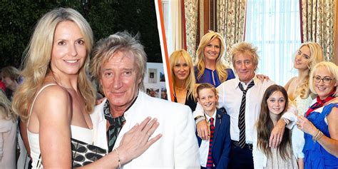 Rod Stewart Gathers Clan To Watch Game And His Son Picks Up Baby Clothes