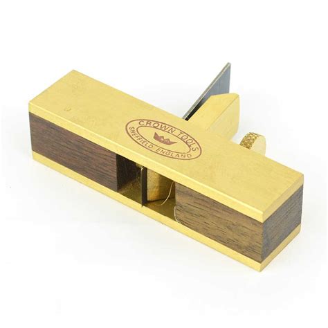 Crown Tools Mps Miniature Rosewood And Brass Scraper Plane 23060