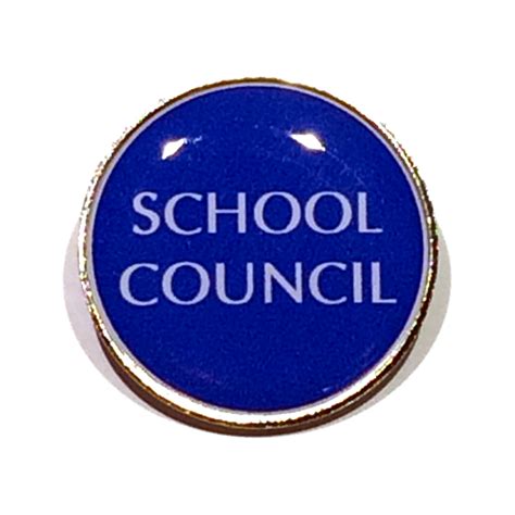 School Council Round Badge