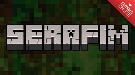 Serafim Minecraft Logo Text Effect Generator