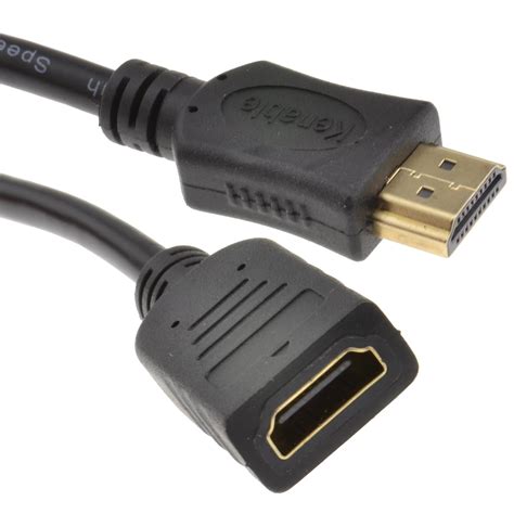 Hdmi D Extension Rallonge Cordon M Le Vers Femelle Haute Vitesse C Ble