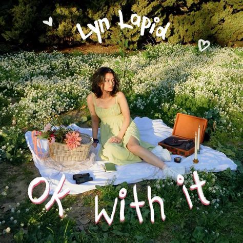 Lyn Lapid X Ok With It Poster Music Album Covers Music Videos Music