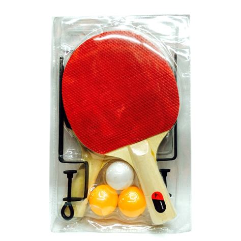 4 in 1 Table Tennis Racket + Table Tennis + Net + Rack Set – Alexnld.com