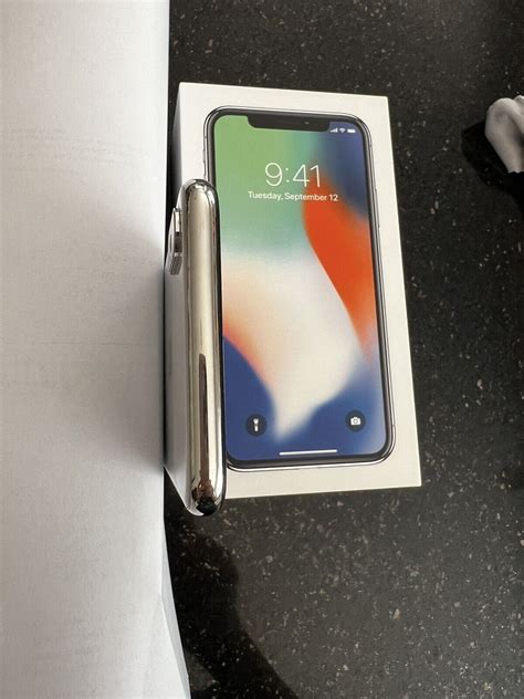 Apple Iphone X 256gb Silver Unlocked A1865 Excellent Condition 190198626509 Ebay