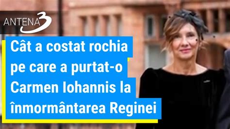 C T A Costat Rochia Pe Care A Purtat O Carmen Iohannis La Nmorm Ntarea