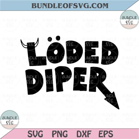 Loded Diper Svg Diary Of A Wimpy Kid Svg Rodrick Rules Svg Png Dxf