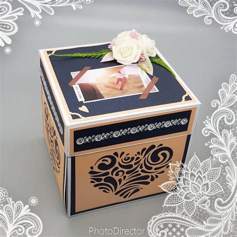 Explosionsbox Hochzeit Decorative Boxes Crafts Box