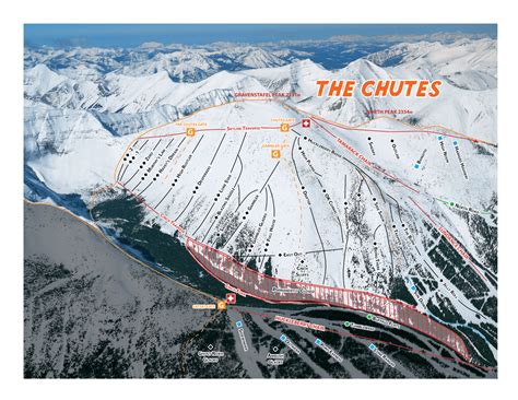 Winter Trail Maps | Castle Mountain Resort