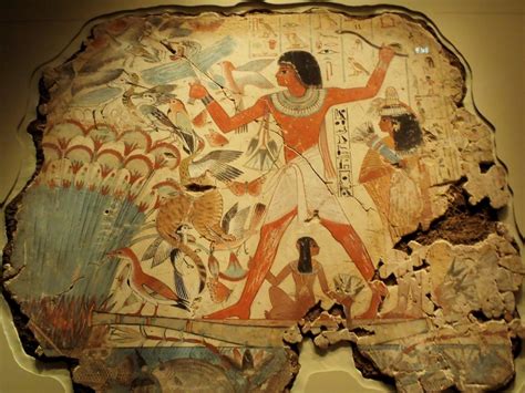 Nebamun Hatshepsut Daughters Nebamun Hunting In The Marshes This