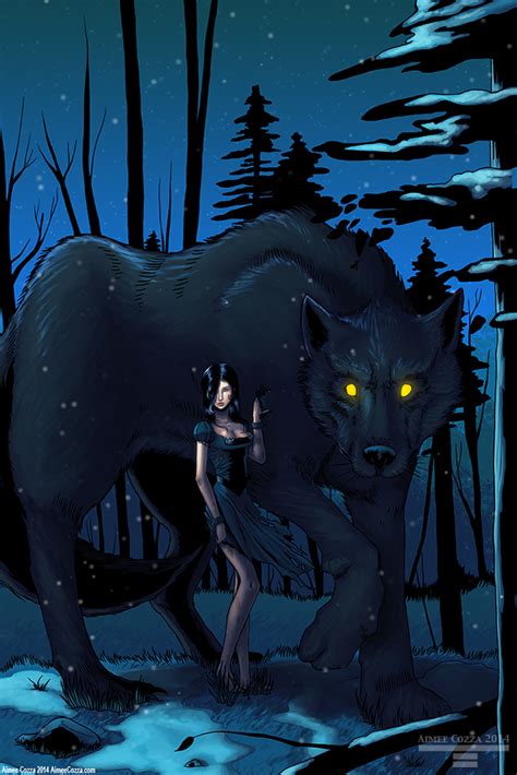 Cry, Wolf, 2014 Fantasy Illustration Fanart of The Wolf Among Us/Fables