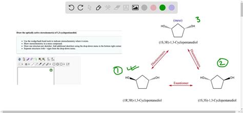 Solved Draw Tetrahedral Representation Of The 2s 3s Enantiomer Of 1