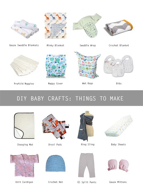 DIY Baby Craft Ideas: Things I'm going to make! - Sew in Love