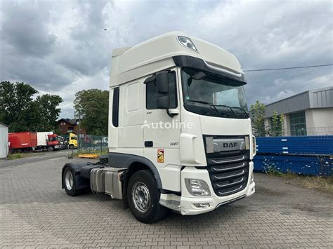 Daf Xf Super Space Cab Kipphydraulik Truck Tractor For Sale