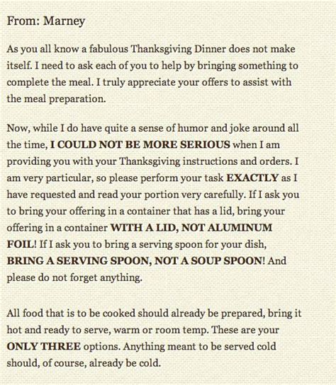 The Thanksgiving Letter