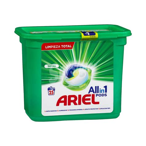 Ariel Detergente Lavadora Liquido Capsulas Actilift Ropa Color Y Blanca